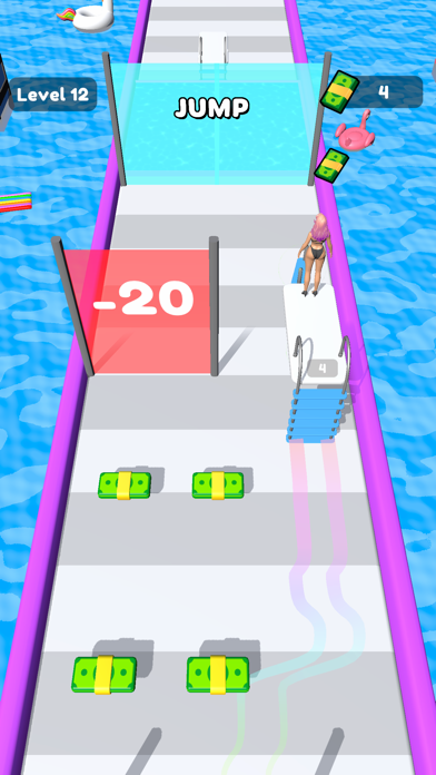 Pool Girl Jump Screenshot