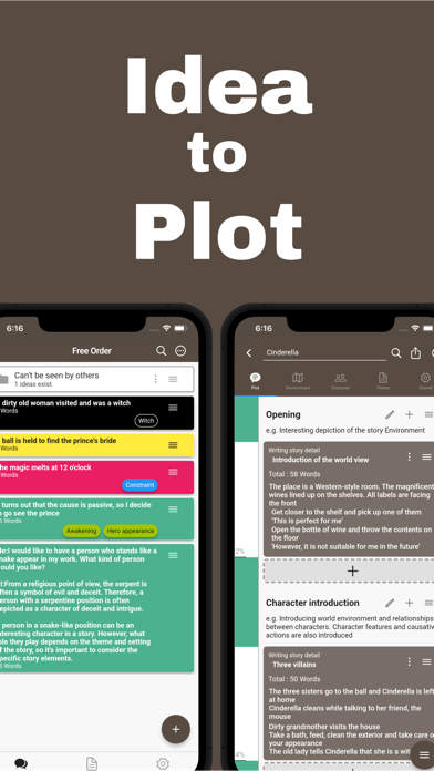 Story Plotter - idea to plot - Screenshot