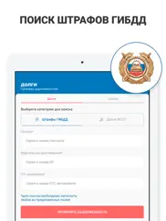 Долги ФССП: штрафы ГИБДД, ФНС айпад изображения 2