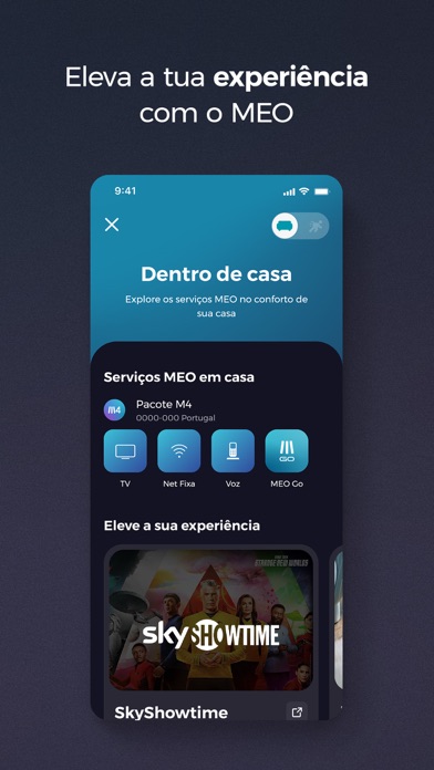 my MEO - Área de Cliente Screenshot