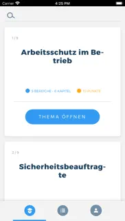 arbeitsschutzbeauftragte/r iphone screenshot 1