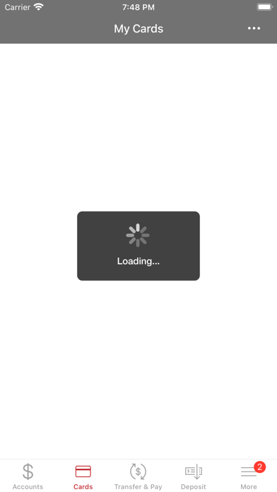 Premier Financial Credit Union Screenshot