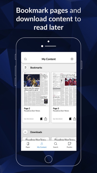 Pasadena Star News e-Edition Screenshot