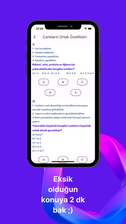 Biyoloji TYT AYT screenshot-5