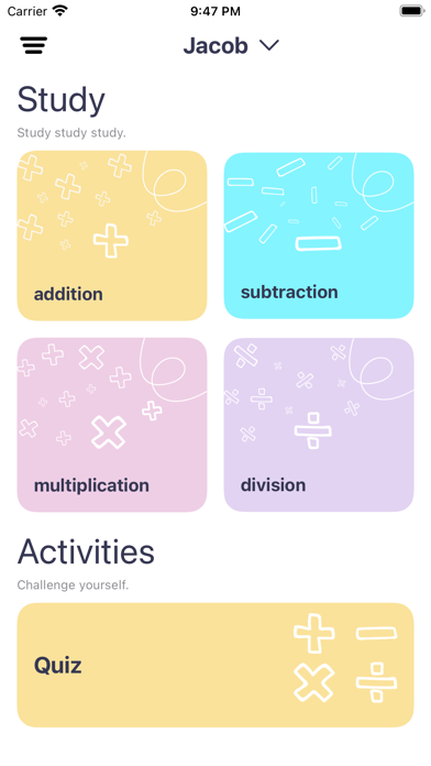 Clever Kid - Math Facts Screenshot