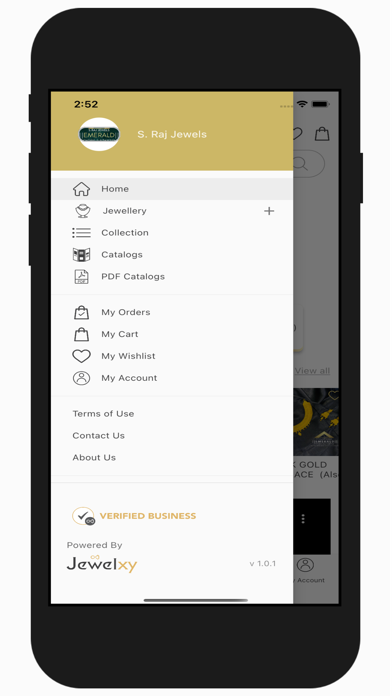 S. Raj Jewellers Jewelry Store Screenshot