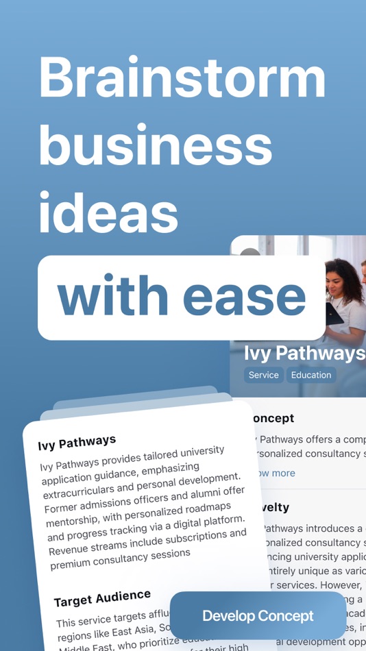 #1. IdeaMate - AI Idea Generator (iOS) بواسطة: SARAFAN LLC