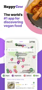 HappyCow - Vegan Food Near You screenshot #1 for iPhone