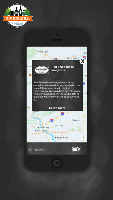 Schuylkill Craft Beverage Tour Screenshot