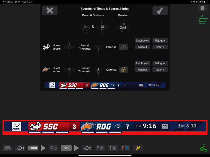 LS-Telestrator Remote