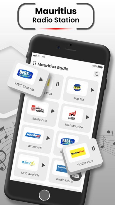 Mauritius FM Motivation Screenshot
