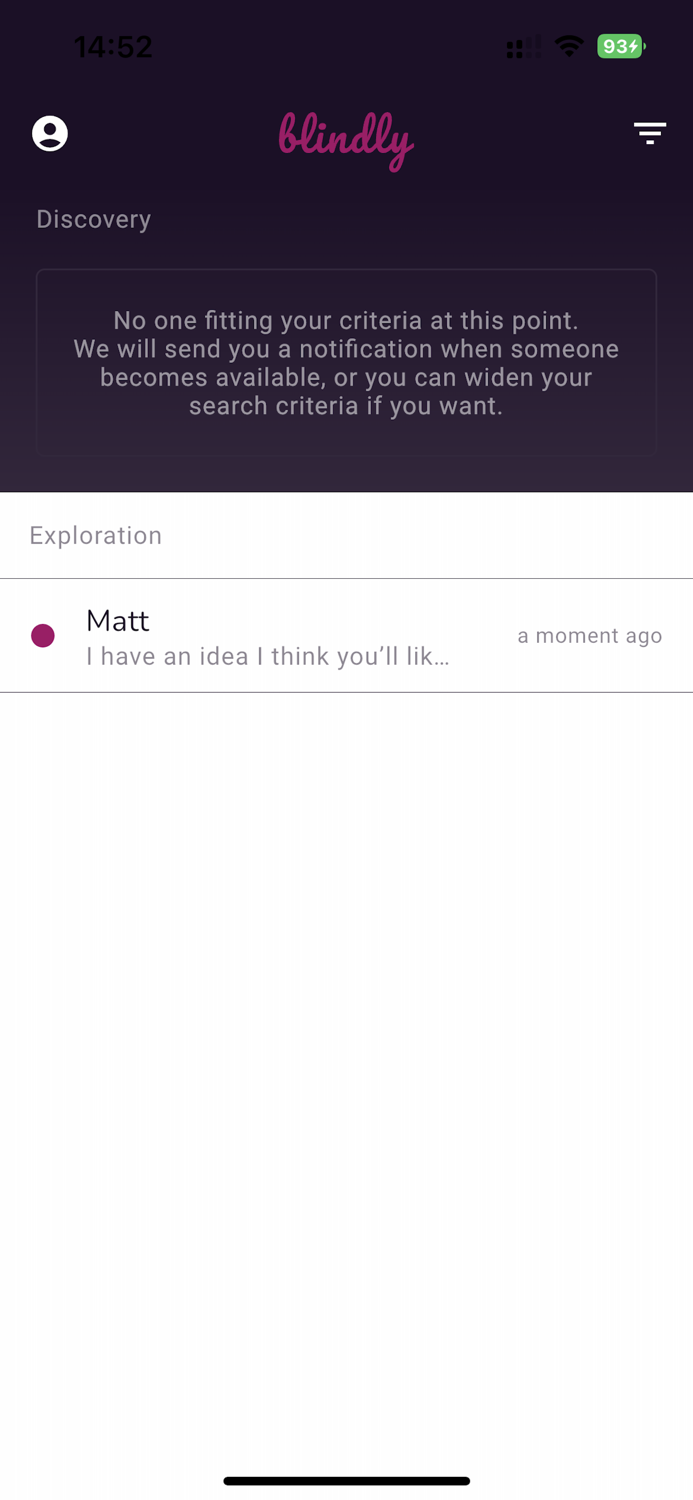 Blindly - Deeper Connections