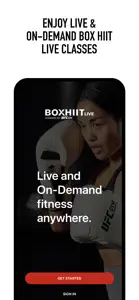 UFC GYM - BOX.HIIT.LIVE screenshot #1 for iPhone