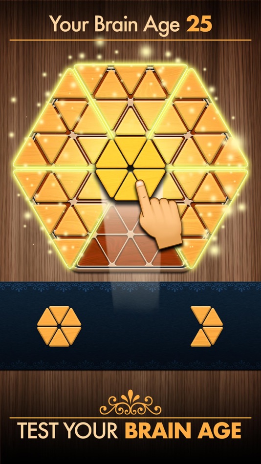 #5. Woody Poly Block Hexa Triangle (iOS) 由: Athena Studio
