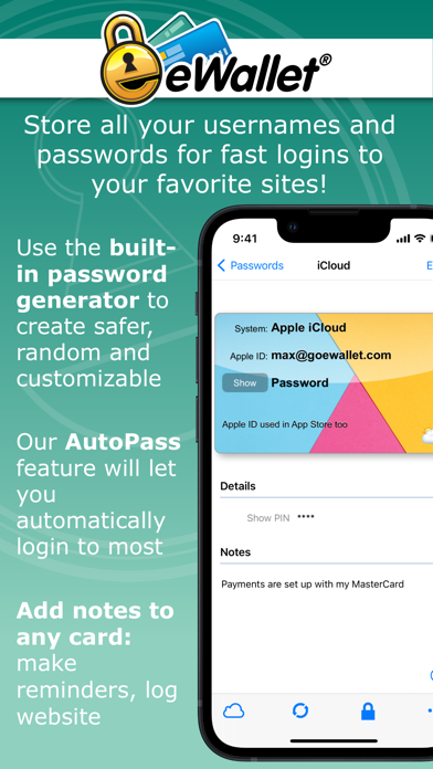eWallet - Password Managerのおすすめ画像4