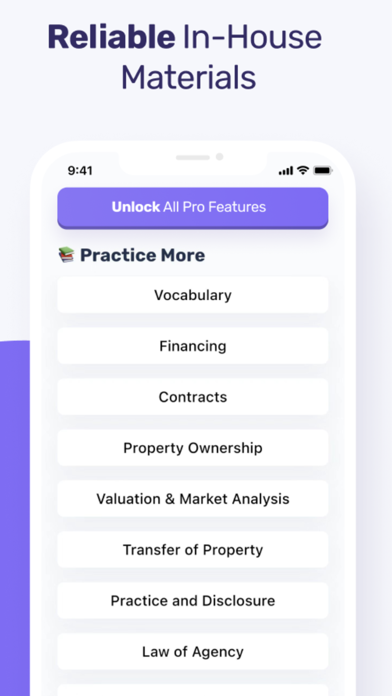 Real Estate Exam Prep Pro 2024 Screenshot