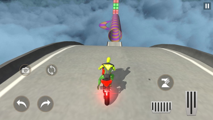 Spider Hero Bike Games