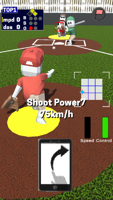 Flick Baseball Online Screenshot