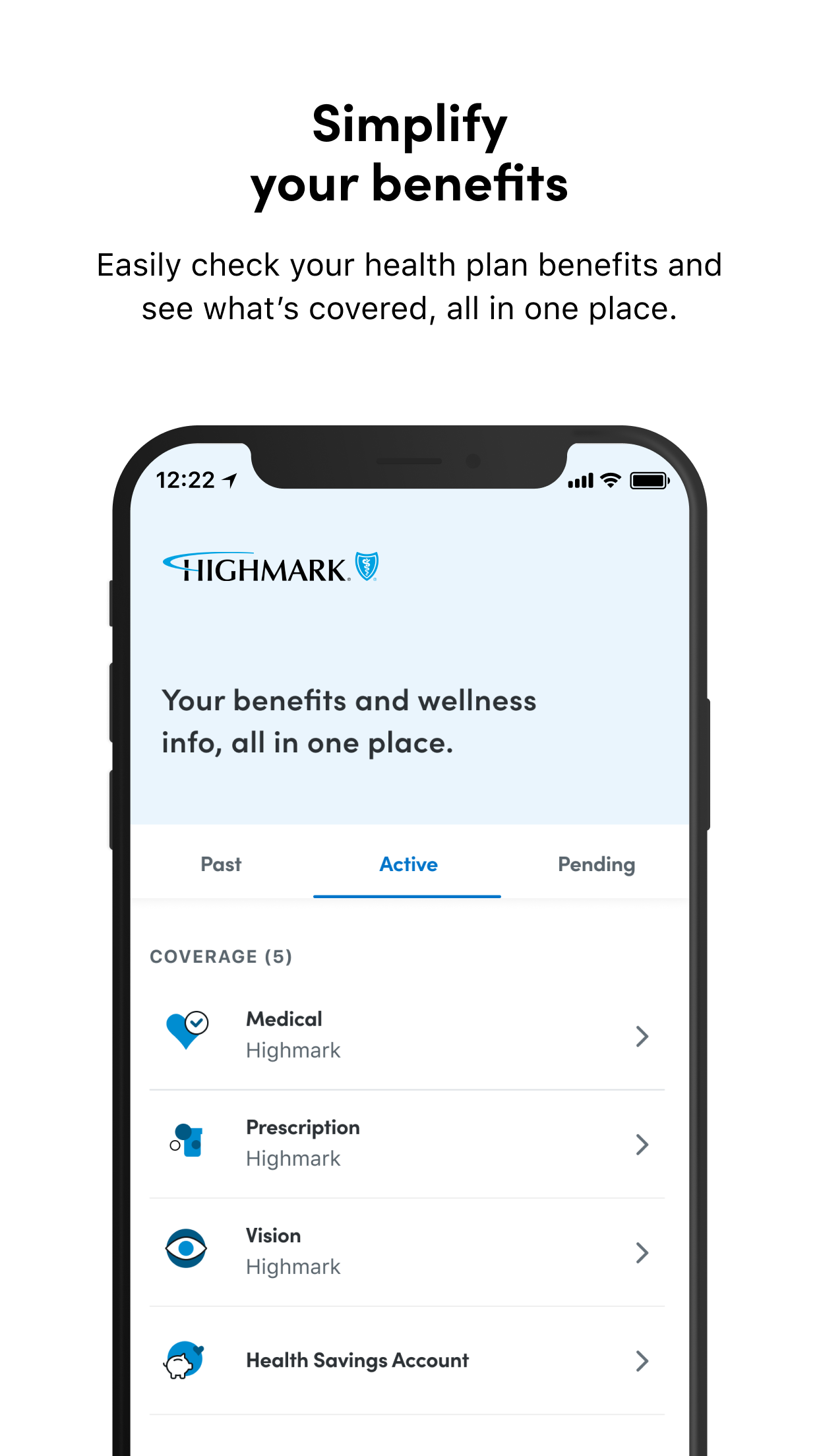 My Highmark App screenshot 2
