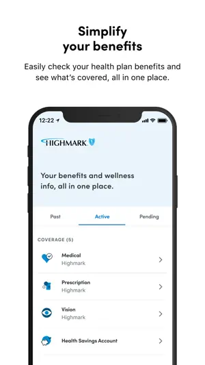 My Highmark App screenshot 2