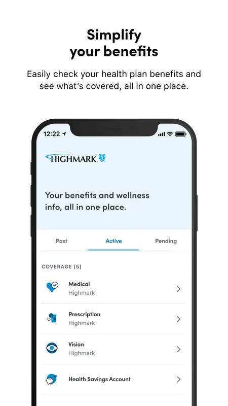 My Highmark App screenshot 2 of 5