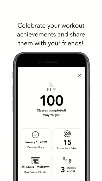 Fly Yoga Studio Screenshot