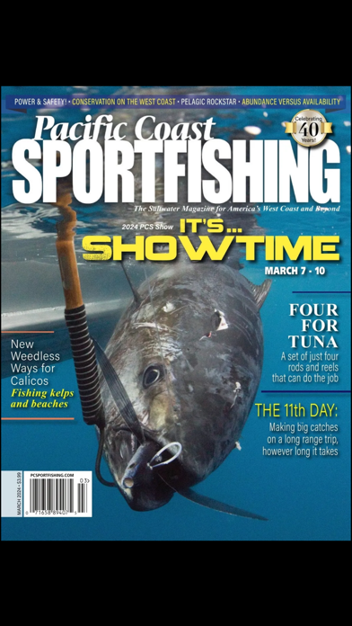 Pacific Coast Sportfishing Mag Screenshot