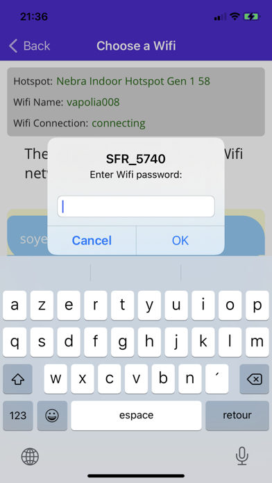 Helium Wifi Config Screenshot