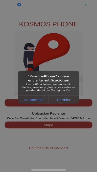 Kosmos-Phone Screenshot