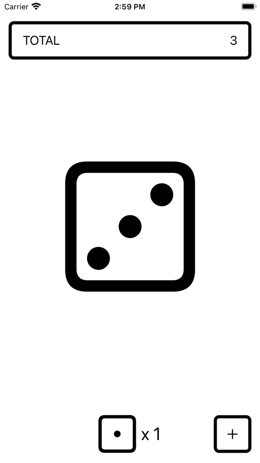 #1. Simple Dice2D (iOS) 由: NAOYA ONO