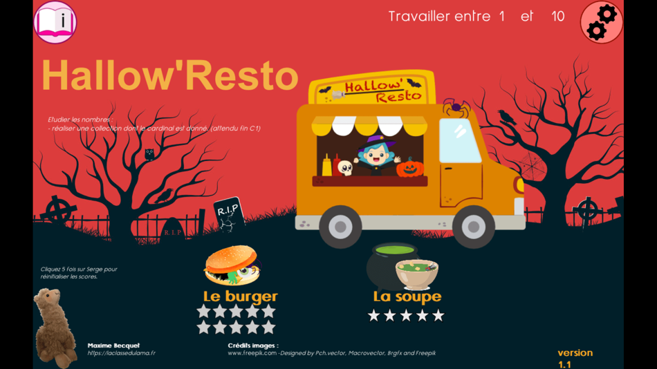 #1. Hallow Resto (iOS) By: Becquet Maxime