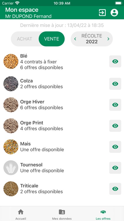 Mes Céréales app screenshot-3