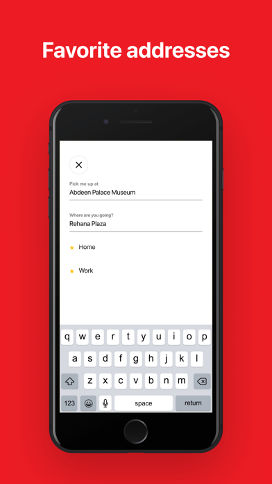Farid TAXI Egypt: Book a Car! Screenshot