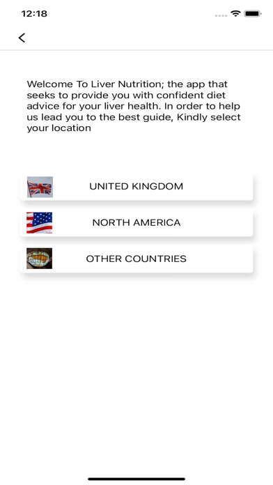 Liver Nutrition Screenshot