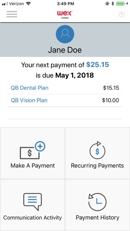 COBRA + Direct Bill by WEX