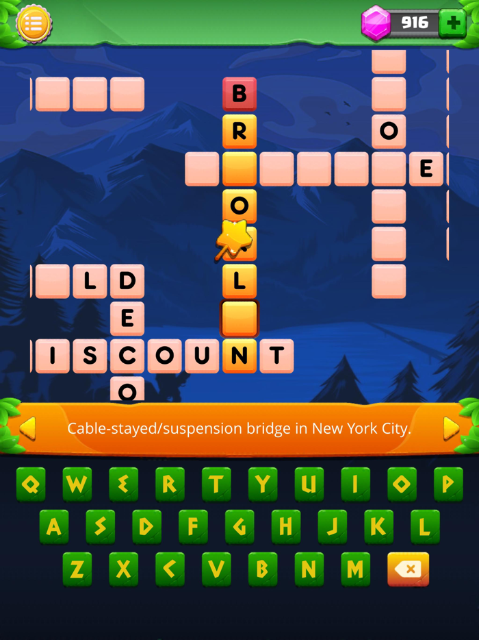 Wordgrams - Crossword Puzzle