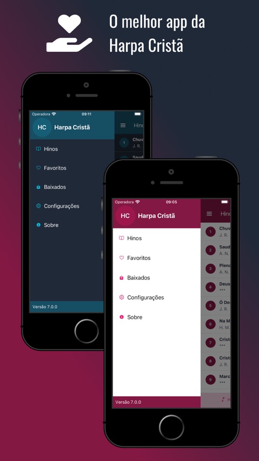 #4. Harpa Cristã Com Hinos (iOS) 由: Jose Rodrigues da Costa Neto