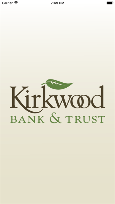 Kirkwood Bank & Trust Mobile Screenshot