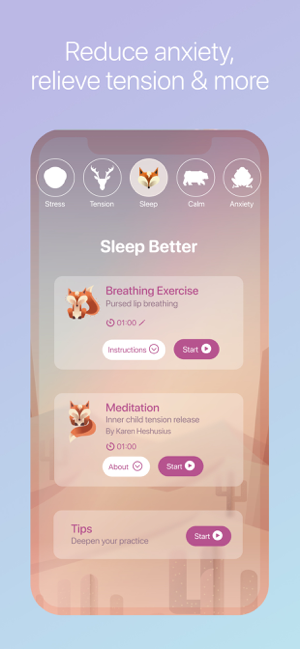 ‎Breathe: Meditation, Breathing Screenshot