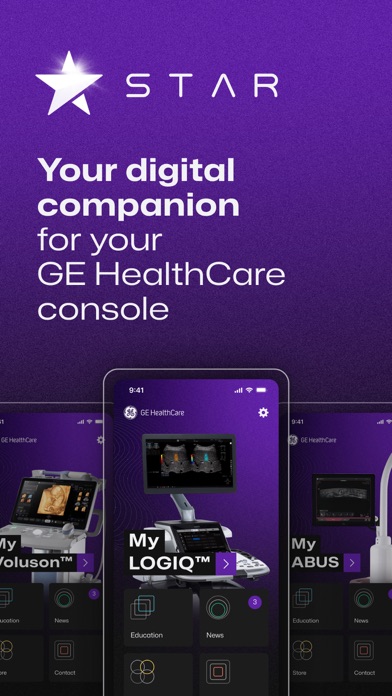 Screenshot #1 pour STAR app GE HealthCare