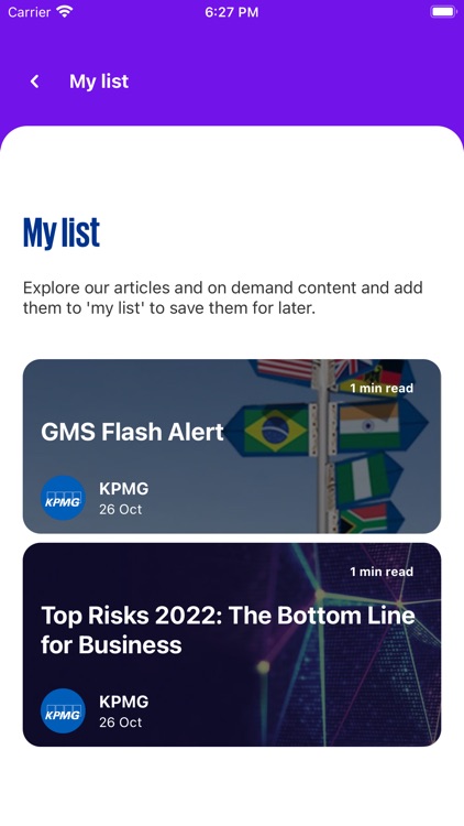 KPMG Global Events screenshot-6