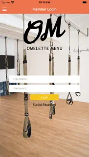omelette menu iphone screenshot 1