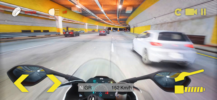 Motorcycle Bike Car Driving 2