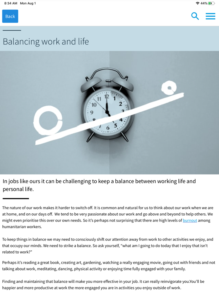 WHO Mental Health At Work