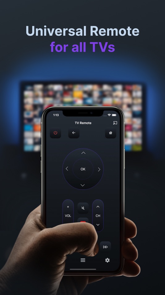 #1. Remote Control TV + (iOS) 由: AAPLICATION MODERNIZATION