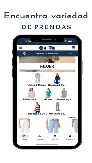 Netfiting - Tienda y Probador screenshot 1
