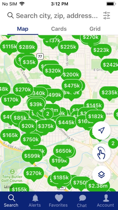 Annette Baker Real Estate Screenshot