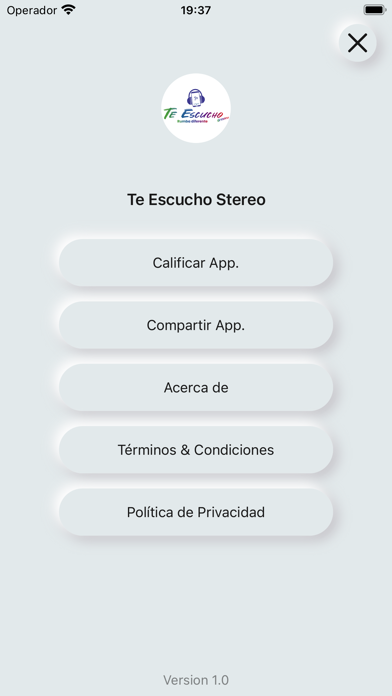 Te Escucho Stereo Screenshot