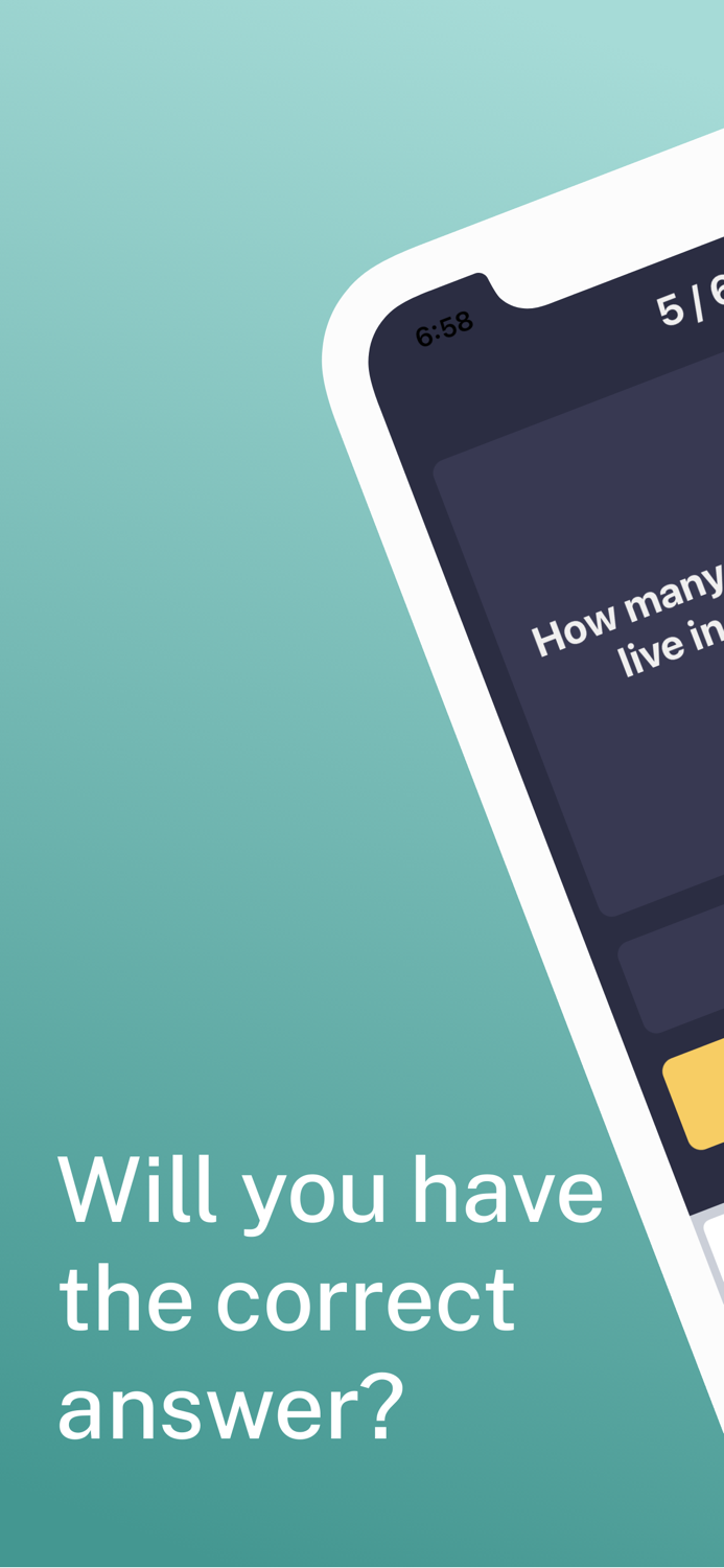 Guesstimate - culture quiz