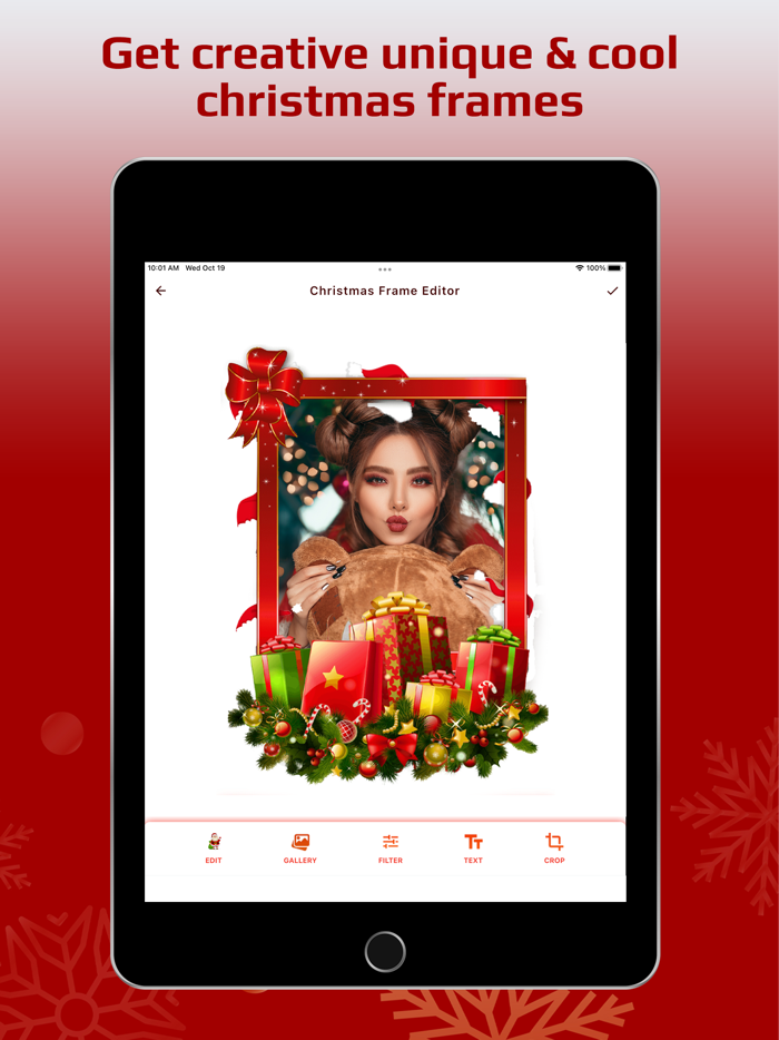 Christmas Photo Fram Editor